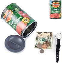 Fake Sliced Beet Can Safes Diversion Secret Stash Safes (Green ...