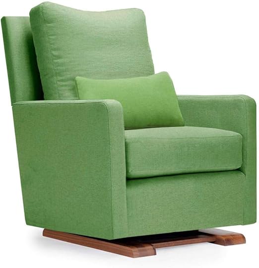 green glider chair