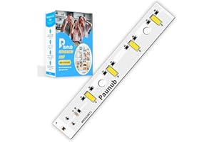 PAUNUB New Upgraded WR55X26671 Led Light Board for GE Freezer Refrigerators Replace PS11767930 AP6035586 4468532 EAP11767930, Waterproof, Year Warranty