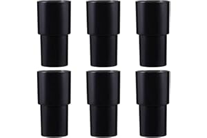 BELLIFFY Vacuum Accessories 6Pcs Plastic Hose Converter 32Mm to 35Mm for Cleaning Sofas and Narrow Spaces in