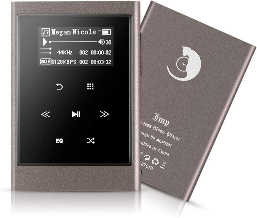 AGPTEK IMP Lossless HIFI 16GB MP3 Player, High Amazon.co.uk Electronics