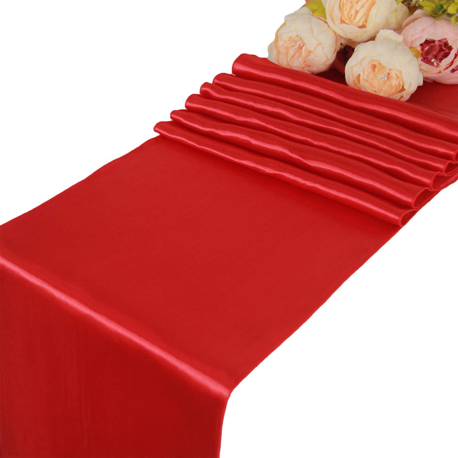 Best banquet table runner red