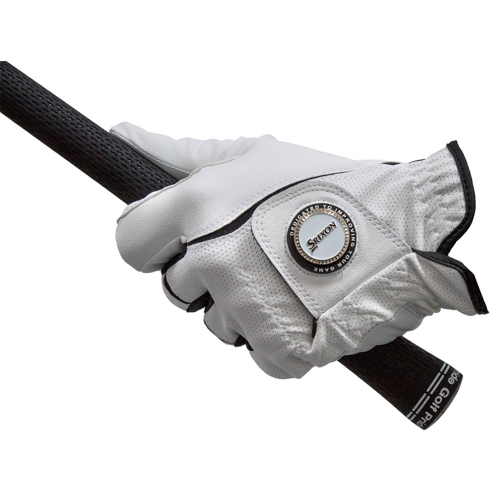 Srixon s0102088 Golf Glove, Men, White, L