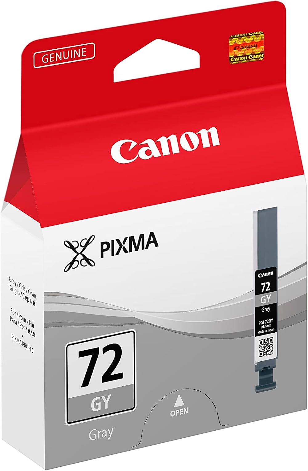 Canon PGI-72GY Grey Ink Cartridge for PIXMA PRO-10 PRO-10S Genuine