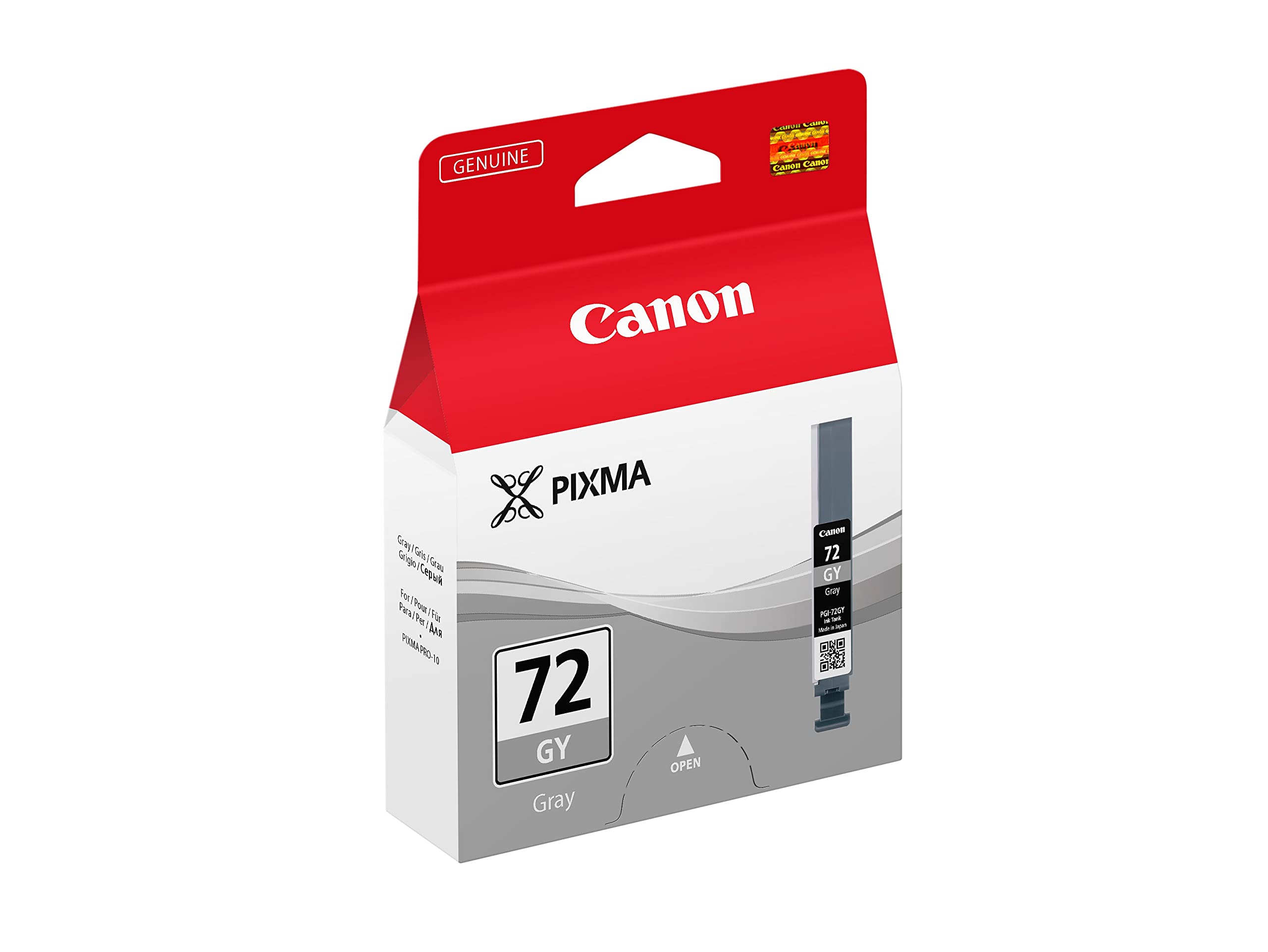 Canon PGI72GY Ink Cartridge - Grey