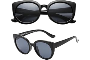 PolarSpex Girls Sunglasses-Polarized Toddler Cat Eye Sunglasses-Unbreakable & Fashionable Kids Sunglasses for Girls Age 2-8