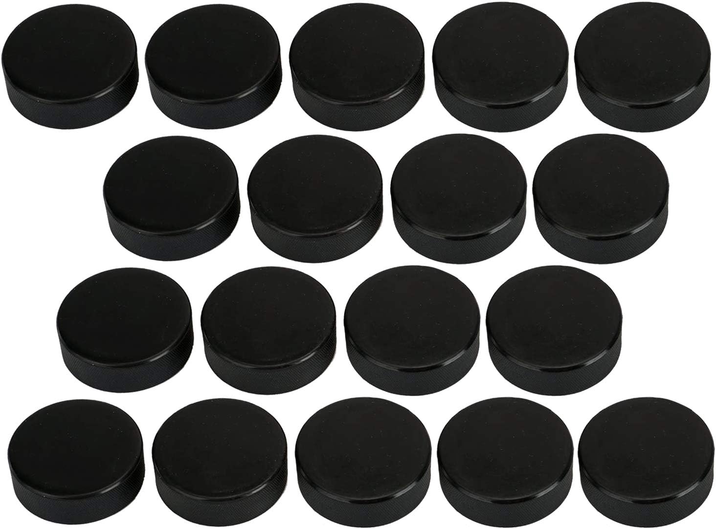 Faswin 18 Pack Classic Ice Hockey Puck with 3 Reusable Mesh Bag : Sports & Outdoors