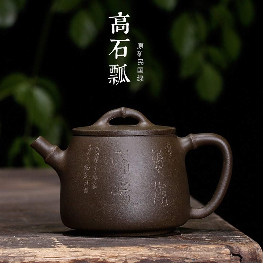 Teapot Teapot Handmade Zisha Teapot Yixing Teapot Handmade Old Age TongLingUSL (Color : Purple mud, Size : One Size)