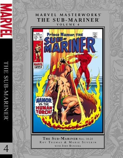Amazon Com Marvel Masterworks Prince Namor The Sub Mariner 4
