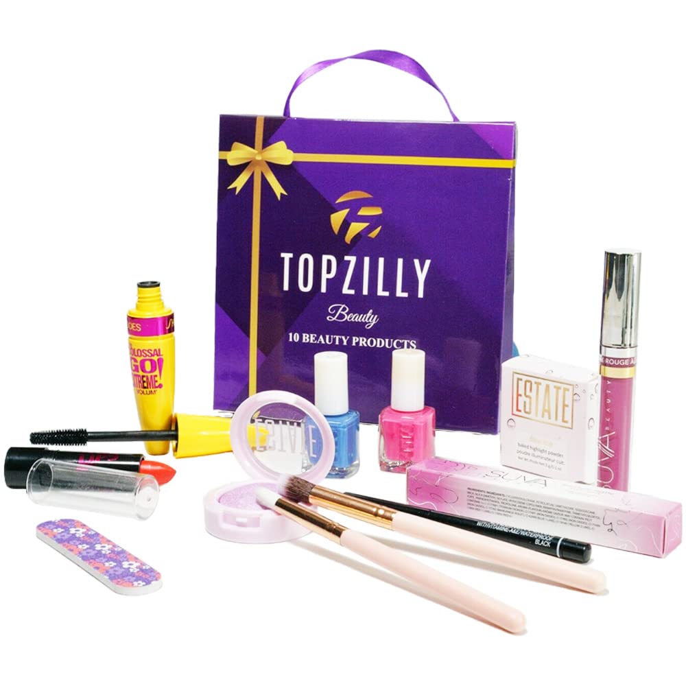 MAKEUP SETS FOR WOMEN GIFTS |10 pcs Beauty Make Up Cosmetic Set Kit Bag Lucky Dip Girls Christmas Present Gift