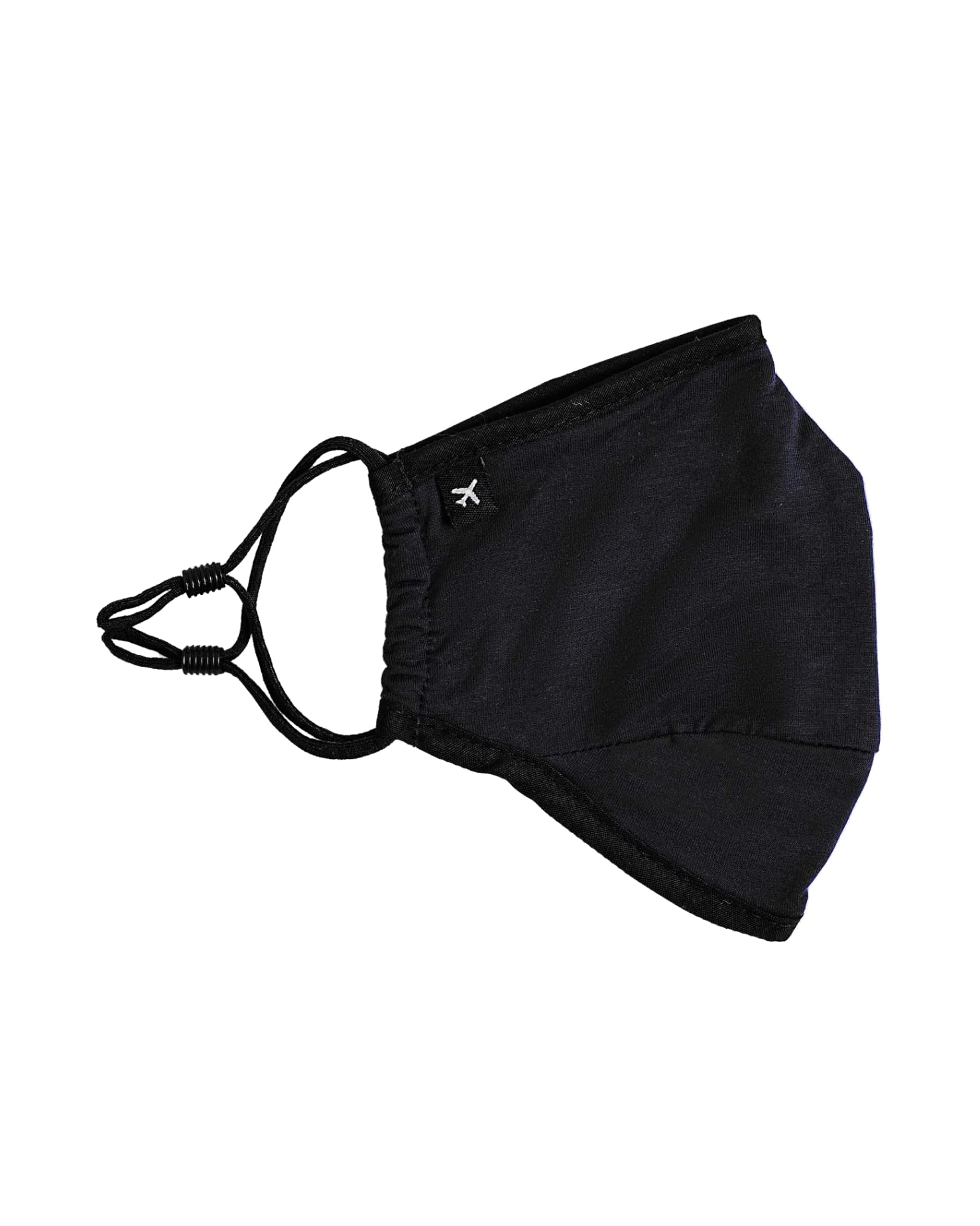 NxTSTOP TRAVLEISURE Adjustable, Reusable, Washable FACE MASK - Adult/Bamboo/Black