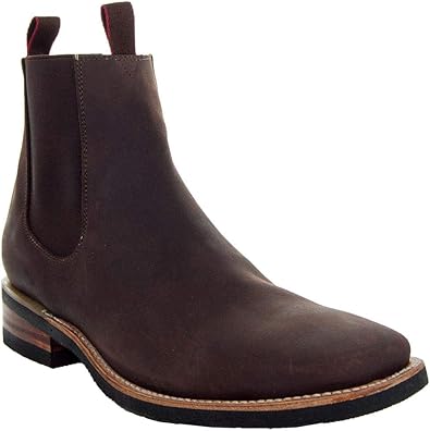the square toe chelsea boot