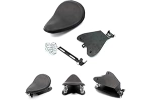 REMAIW MOTO Black SOLO Seat Bracket Spring Base Mount Kit Barrel Spring For Sportster Chopper Bobber Custom Dyna