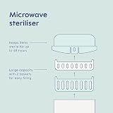 MAM Microwave Steriliser I Grey, 6 Bottles, 5 Minutes, Steam or Cold Water view 5