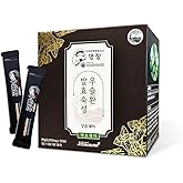 HELLO KFOOD JH Fermented Achyranthes Granules - 30 Stick Packs (90g) | Korean Traditional Herbal Supplement with 40% Fermented Achyranthes Root, Du-Zhong & Safflower Seeds, 우슬환 3.17oz