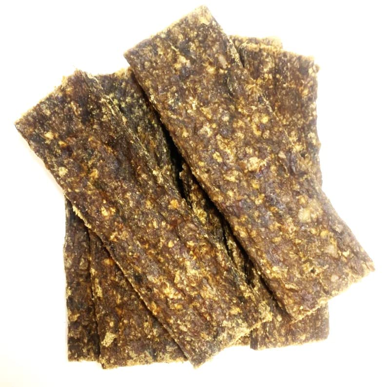 Deer Meaty Strips 500g 100% Venison 100% Natural Soft Dog Chews Treats Hypo-Allergenic Grain Free Gluten Free SMS
