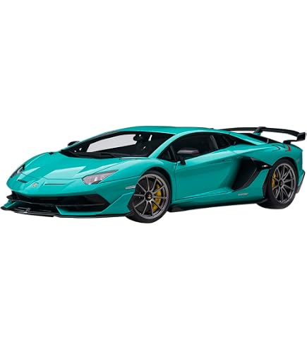 Amazon.com: Lambo SVJ Arancio Atlas Pearl Orange 1/18 Model Car by