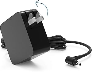Replacement Laptop Charger 45W Protable AC Adapter for Lenovo IdeaPad 100S 100 110 110S 120S 310 320 330S 510 ADP-45DW B ADL45WCC Flex 4 1130 Yoga 710 Chromebook N21 N23 N42 Mixx 510 (Foldable Plug)