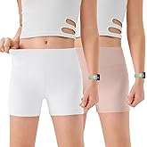 Seiciviy Girls Athletic Shorts Ball Sports Dance Yoga Short Bike Gym Teens Running Workout Seamless Shorts