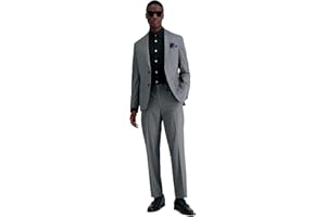 Haggar Mens Premium Stretch Classic Fit Big & Tall Suit Separates - Pants & Jackets