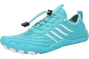 Achuhe Bearefoot Drifters Shoes, Unisex, Sizes 3-15, Water Resistant, Flat, Rubber Sole, Synthetic, Walking, Hiking, Breathable, Lightweight, US