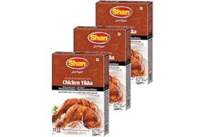 Shan - Chicken Tikka Seasoning Mix (50g) - Seasoning Packets for Tikka Masala (Pack of 3)