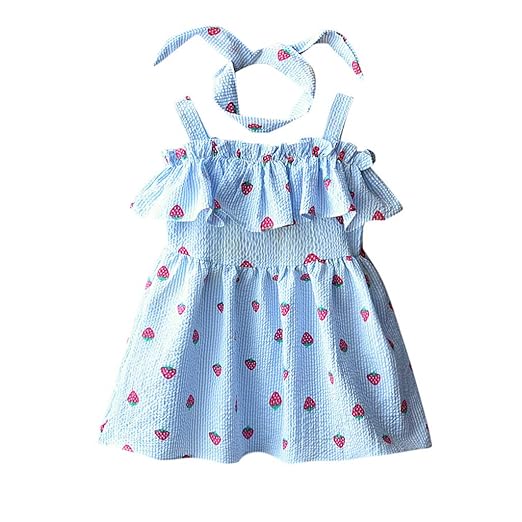 strawberry baby frocks