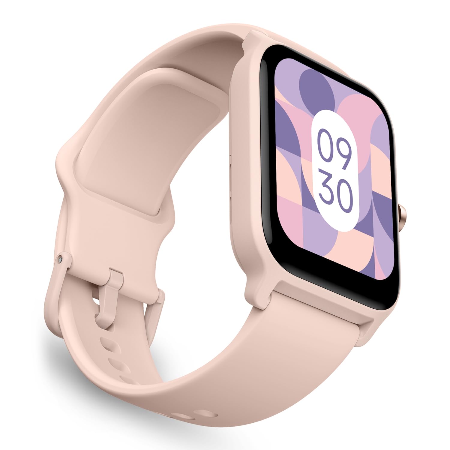 OCTANDRA Move 2 VeryFit 1.8" Alexa Built-in Bluetooth Answer Call Smart Watch HR Heart Rate Blood Oxygen Saturation Sleep Monitor Step Counter Fitness Tracker Watches for Men Women (IDW13) (Pink)