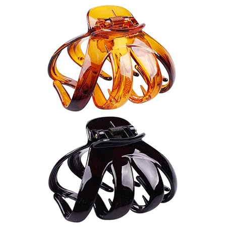 Buy Conofa 2 Pieces Classic Large Styling Octopus Hair Claw Clip