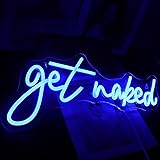 QiaoFei Led Get Naked Neon Sign Letters USB Powered
