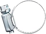 Merriway Jubilee Pipe Hose Clip Clamp 25-35mm Mild Steel 2 Pcs Grey BH03447 view 3