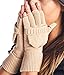 High Style Unisex Texting Merino Wool Cashmere Fingerless Gloves Mittens