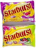 Starburst Large Flavor Bundle: (1)14 oz bag of FaveReds flavor, (1) 14 oz bag of Sweet and Sours flavor