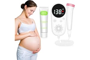 WANJYOUP Bags for Baby Monitor Heartbeat Pregnancy Accessories Portable Pocket Doppler Fetal Heart Rate Monitor Bag Easy to Operate for Home Use for New Moms WANJYOUP SHJU-007