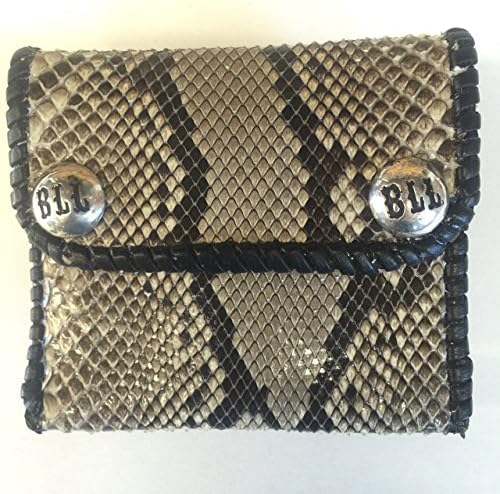 Python Pocket Pal Small Credit Card Wallet by Bad Love Leather