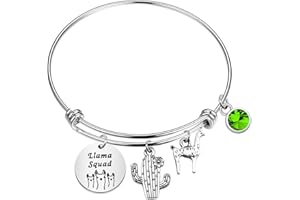 CHOORO Llama Jewelry Llama Gifts Llama Squad Theater Jewelry Actor Gift Llama Lover Jewelry Llama Squad Bracelet