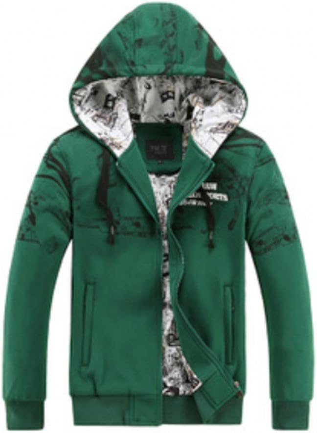 QualityUC Mens Apparel Fashion Clothes American Style Zipper Hoodie Jacket