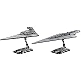 スター・ウォーズ 1/100000 スーパー・スター・デストロイヤー & 1/14500 スター・デストロイヤー 色分け済みプラモデル