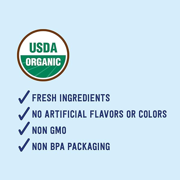 AMAZON BRAND – MAMA BEAR ORGANIC BABY FOOD, STAGE 1, PEAR, 4 OUNCE (PACK OF 12)