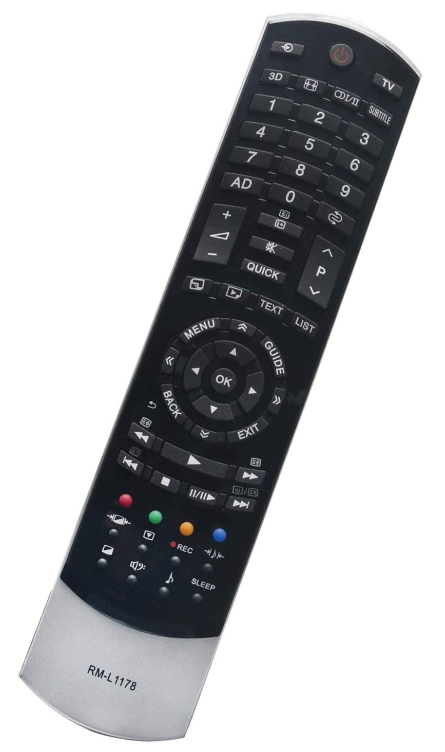 ALLIMITY CT-90369 Remote Control Replacement for Thoshiba Color TV 32TL933 32UL863 37SL833 37UL863 40RL953 40TL868G 40UL975G 46TL968G 47XL975G 23RL933B 32SL833 32TL838 32TL963G 32UL975G