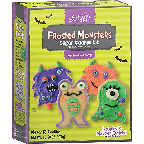 Crafty Cooking Kits Frosted Monsters Kit, Sugar Cookie, 10.68 Ounce - Thumbnail 2