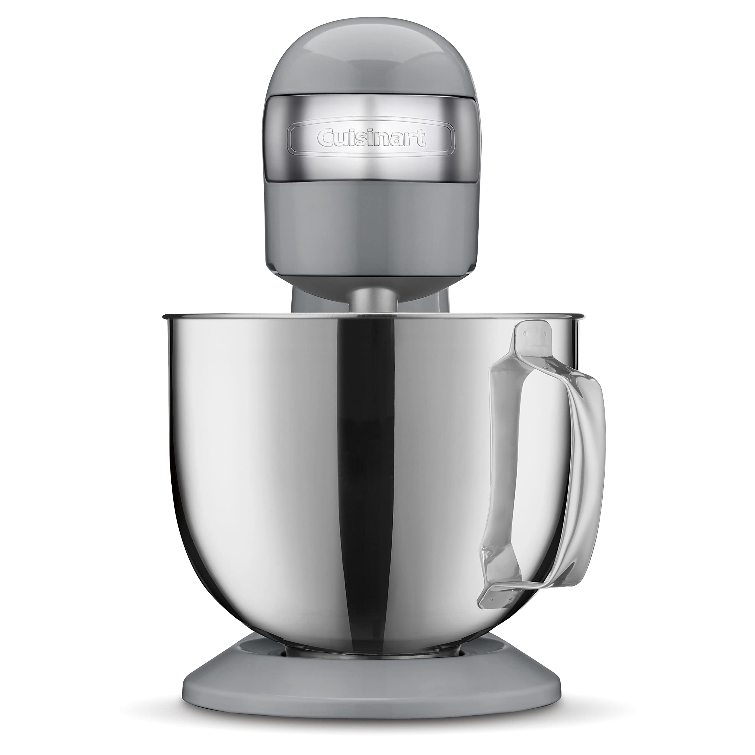 Cuisinart SM-50GR Precision Master 5.5-Quart 12-Speed Stand Mixer, Flat Mixing Paddle, Dough Hook, and Splash Guard, Dove Gray & SM-50BLU Precision Master 5.5-Quart Stand Mixer, Frosted Blue