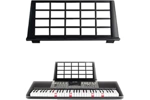LQMBABY Black Keyboard Music Stand, Electronic Sheet Music Stands Holder, Piano Stand, Musical Instrument Parts Organ Holder, Instrument Accessories