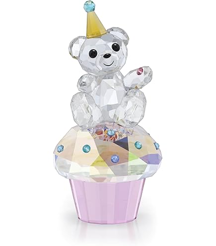 Amazon.com: SWAROVSKI Kris Bear Ready to Disco Collectible