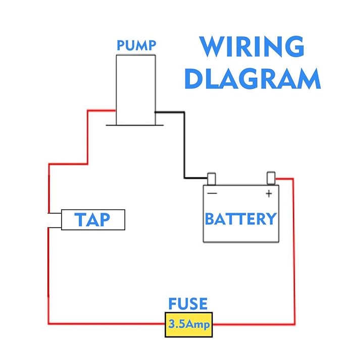 Hugeauto 12v Self Priming Galley Electric Water Pump Tap For