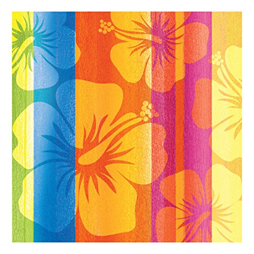 Creative Converting 652314 16 Count Paper Beverage Napkins, Sunset Stripes
