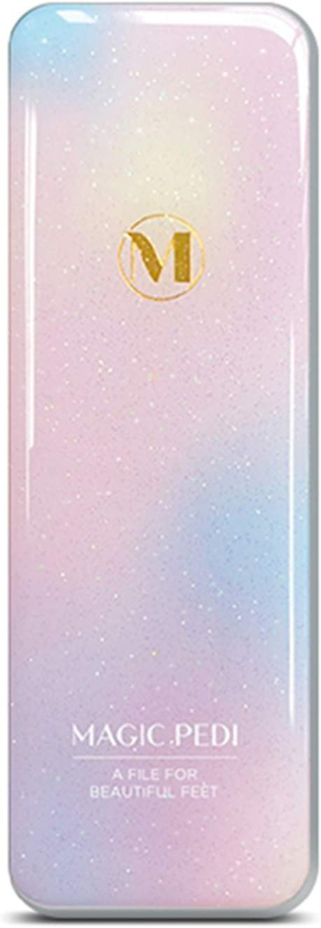 Premium Glass Callus Remover with Pouch, Foot File for Feet, Perfect Healthy Foot Care in Pedicure Tool to Remove Hard Skin, No Damage to Skin, for Wet and Dry Feet (Aurora)