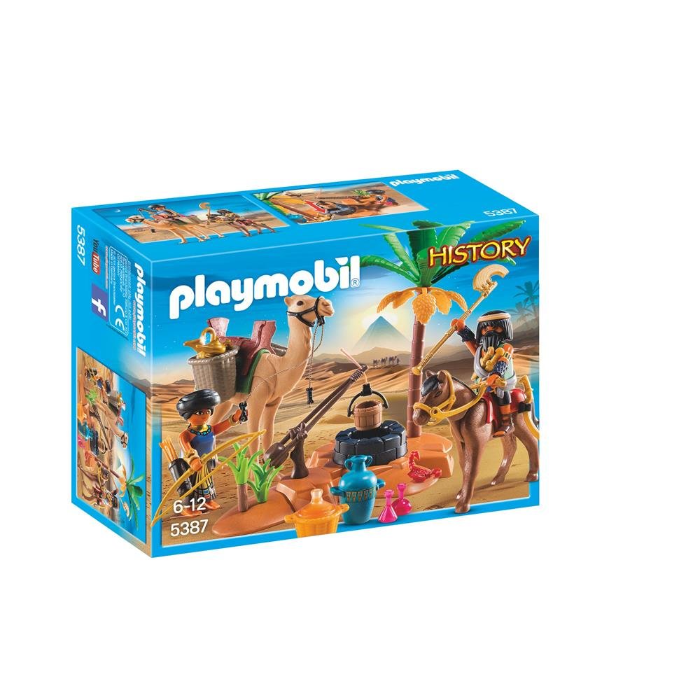 Playmobil 5387 Egyptian Tomb Raiders' Camp, Fun Imaginative Role-Play, PlaySets Suitable for Children Ages 4+