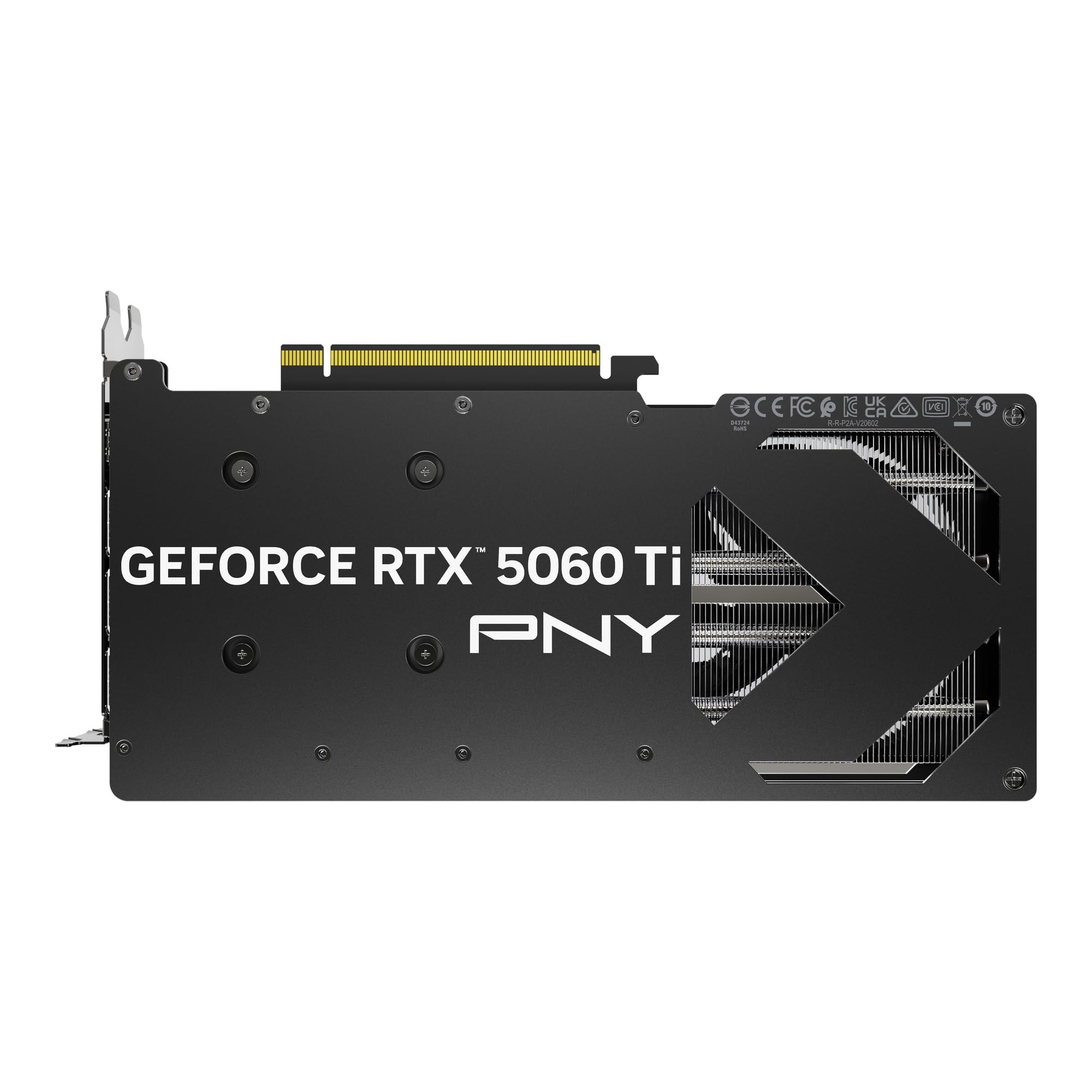PNY NVIDIA GeForce RTX™ 5060 Ti 16GB Overclocked Dual Fan Graphics Card (DLSS 4, PCIe® 5.0, HDMI®/DP 2.1, 2-Slot)