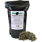 Hormone and Calming Supplement for Horses All Natural Pure Raspberry and Peppermint Leaf Herbal Blend 14 oz.